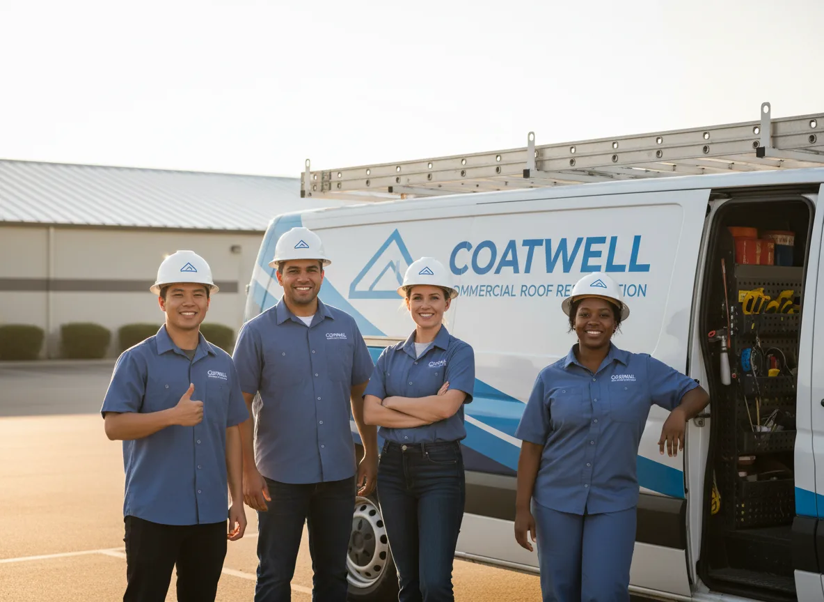 Commercial roof coating company in Creekside, PA